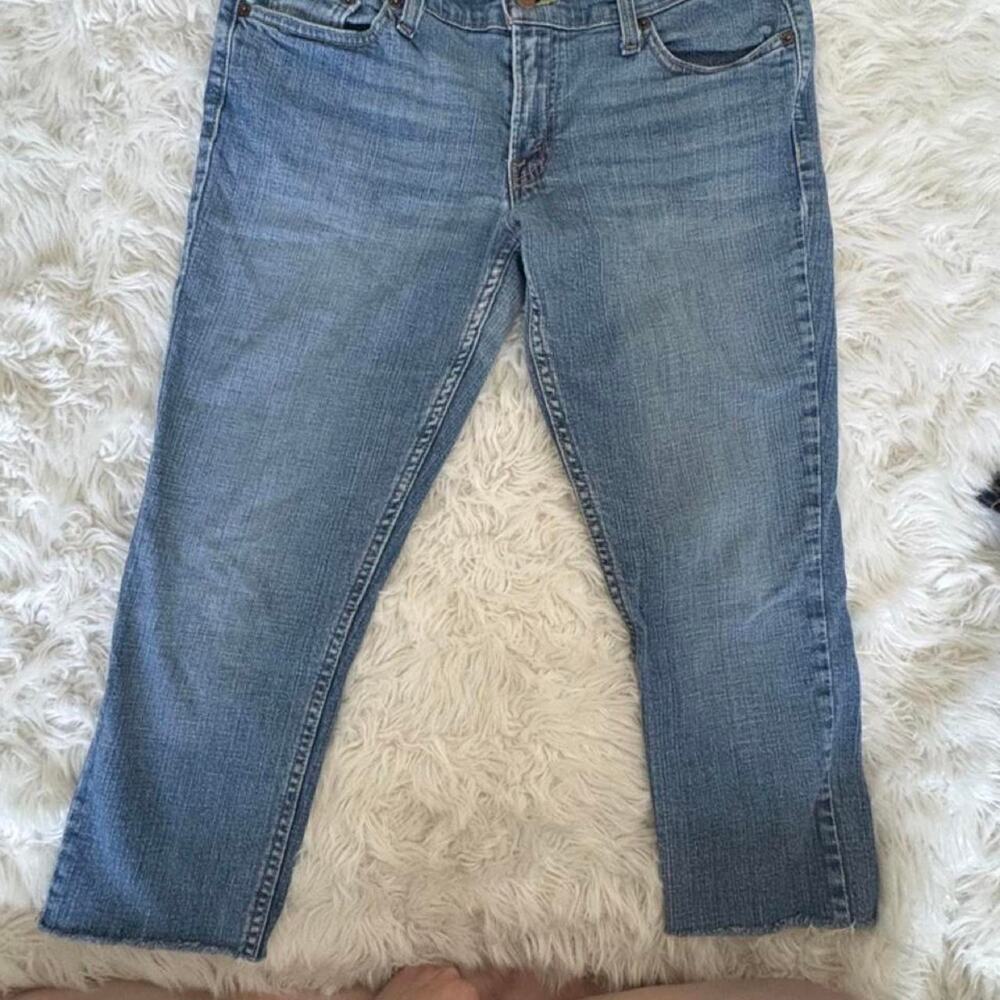 Vintage super low rise levis